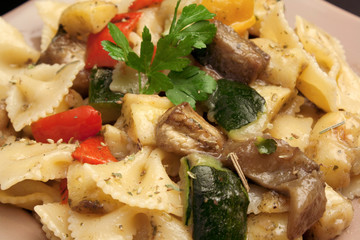 Pasta con verdure