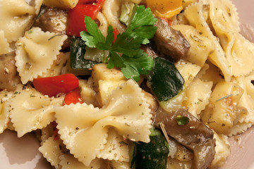 Pasta con verdure