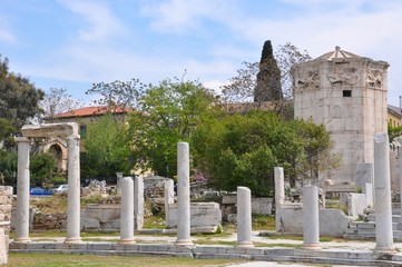 Agora romaine d'Ath&egrave;nes