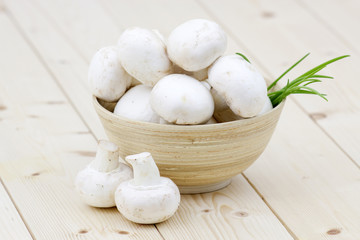 fresh mushrooms