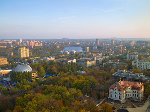 Donetsk from a height