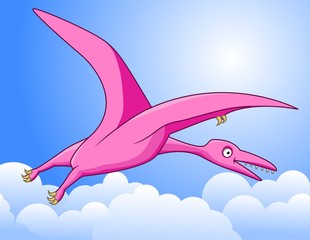 Caricature de Ptérosaure