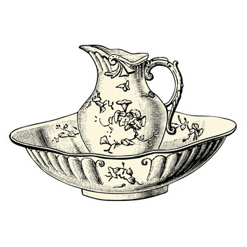 Garniture de toilette