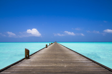 Fototapeta premium jetty at the beach