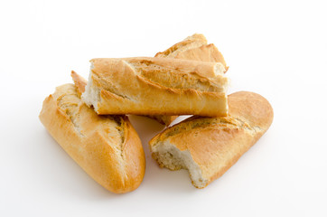 Gebrochenes Baguette