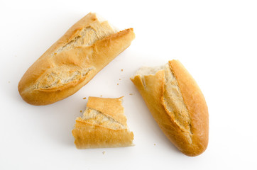 Gebrochenes Baguette