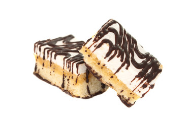 cake with chocolate