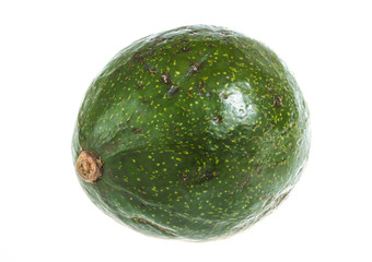 Avocado isolated on white