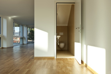 beautiful new apartment, interior, room