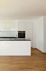 beautiful new apartment, interior, kitchen