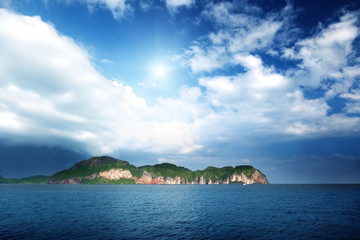 Fototapeta na wymiar Phi Phi island in Thailand