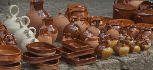 Venta de artículos de barro