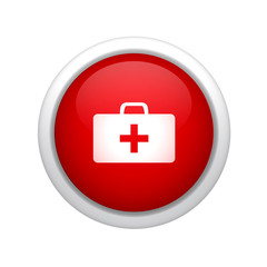 first help medic bag icon