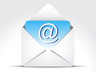 abstract mail icon