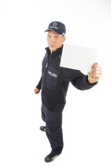 Polizei in Uniform