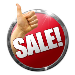 Sale! Button, Icon