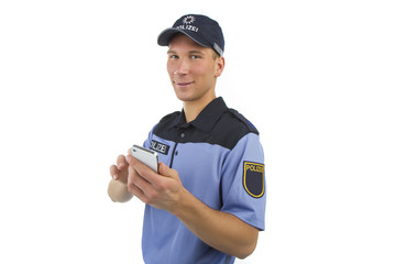 Polizei in Uniform