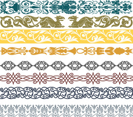 Fototapeta premium Retro set