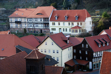 Blick auf Stolberg Harz