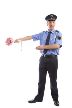Polizei in Uniform
