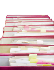 file foldersi in a row