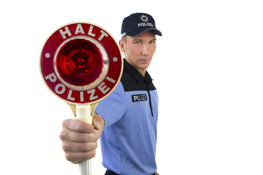 Polizei in Uniform