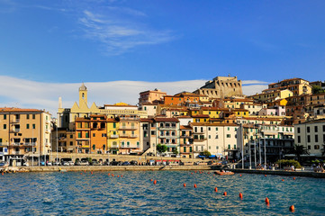 panorame of Porto Santo Stefano