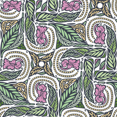 Floral seamless pattern