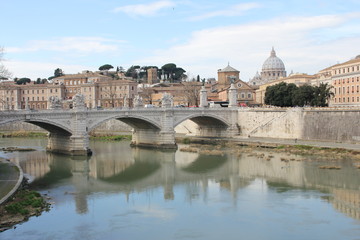 Pont sur le Tibre, Rome