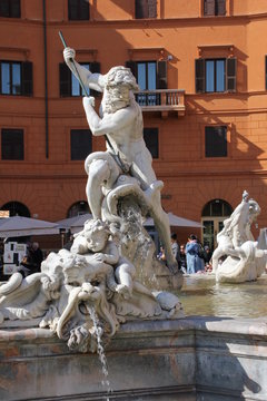 Fontaine place Navone, Rome