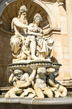 Vienna, Austria - Neptune Fountain