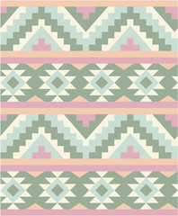 Seamless pattern in navajo style 2