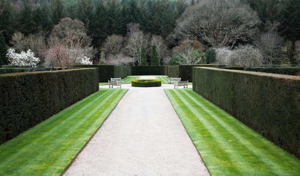 Formal English Garden