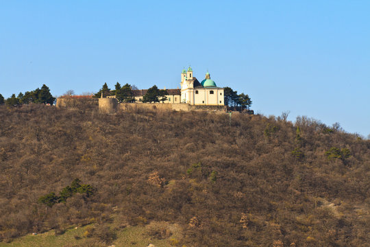 Vienna - Church on Leopoldsberg Mountain, Austria