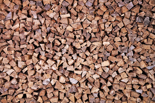 Piled firewood_Brennholz_Pappel_3