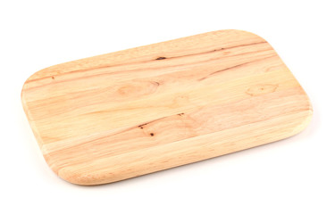 Chopping board isolated on white