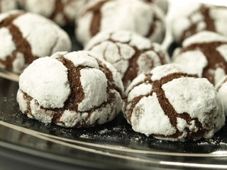 Cookies, close up