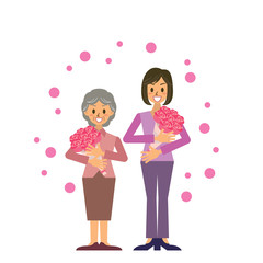 母の日 イラスト カーネーション