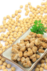 natto and soybean