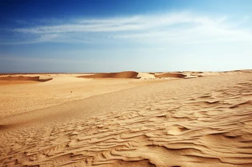 Fotobehang Zandduinen in de Sahara © Fyle