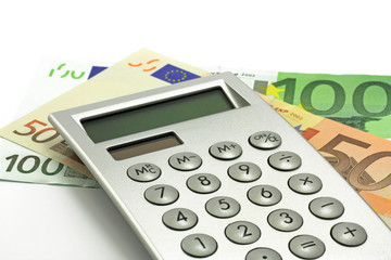 euro mit taschenrechner