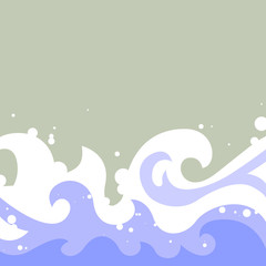 Vector Water Background