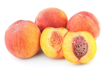 Ripe peaches