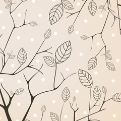 Floral Vector Background