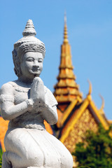 Obraz premium Golden Temple,Cambodia