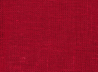 Background - red woven fabric