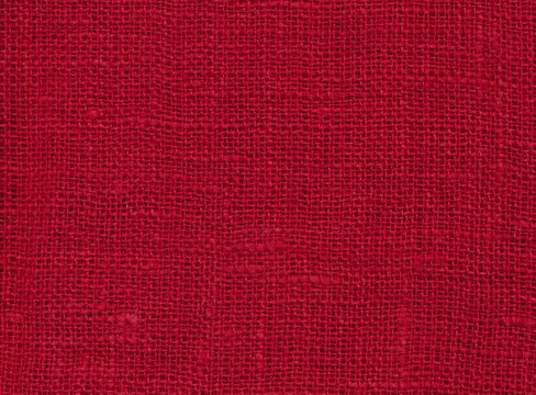 Background - red woven fabric