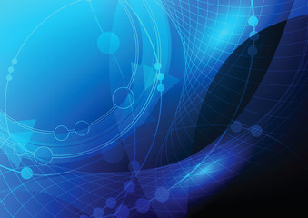 dark blue abstract background