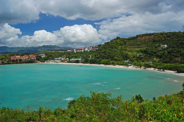 Obraz premium Secluded tropical beach on Grenada island