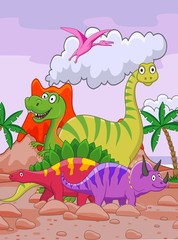 Dinosaur cartoon